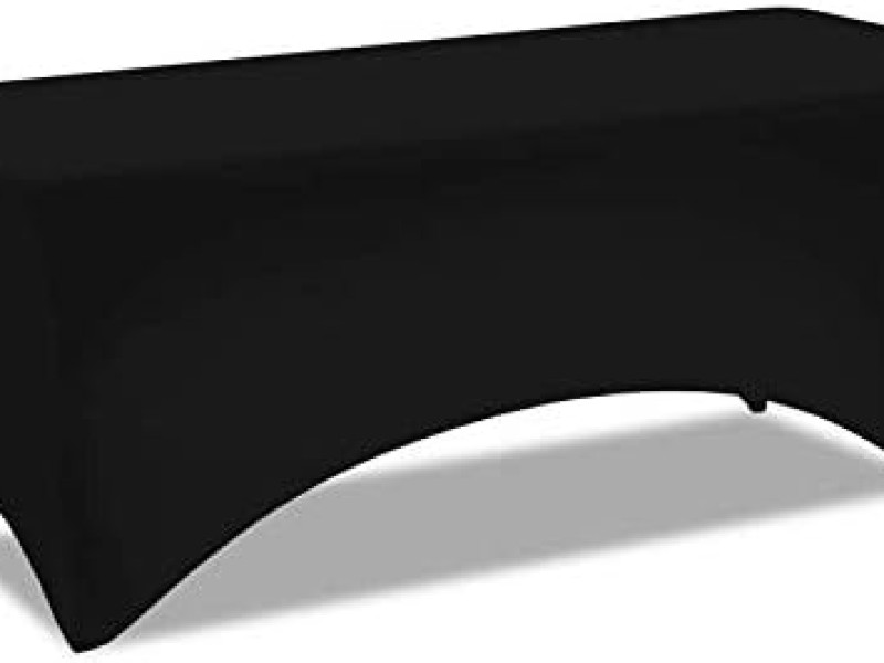 Table rectangulaire avec housse